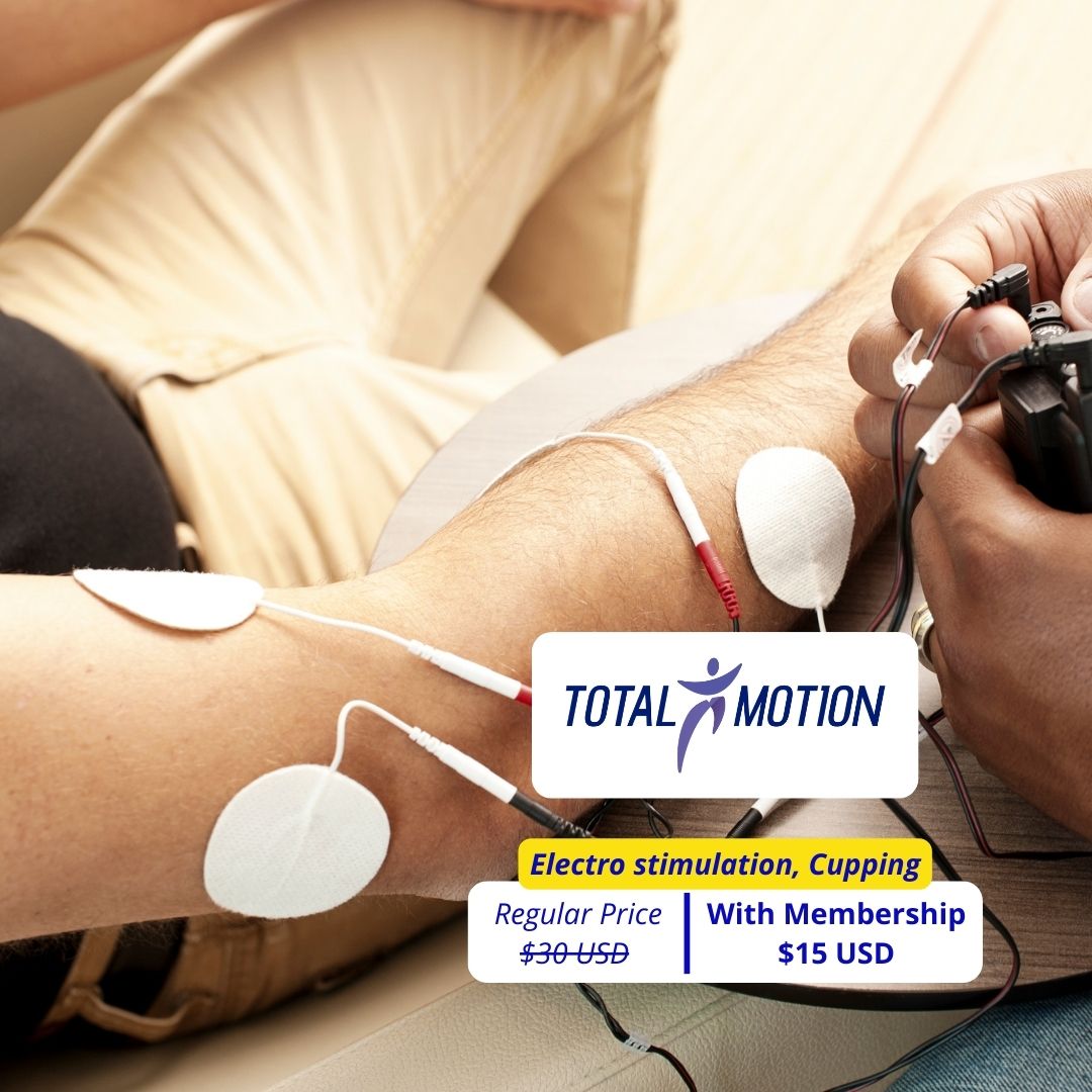 Electro stimulation, Cupping